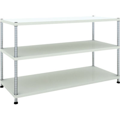 トラスコ中山 TRUSCO フェニックスラック 1500X600 3段 W色 抗菌粉体塗装 PER-3563-W 1台(1個)（直送品）