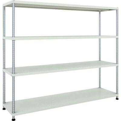 TRUSCO スチールラック フェニックスラック 1800X450 4段 W色 抗菌粉体塗装 PER-5644-W 1台(1個)（直送品）
