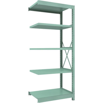 トラスコ中山 TRUSCO R3型中量棚 900X600XH2100 5段 連結 R3-7365B 1台(1個) 504-7889（直送品）