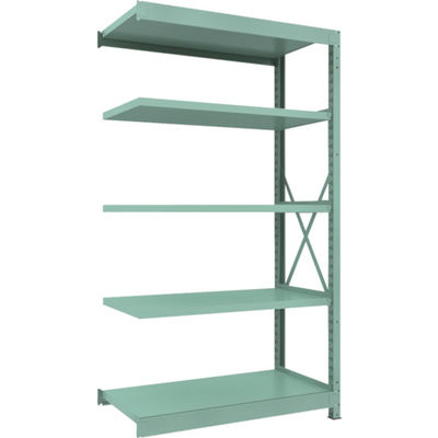 トラスコ中山 TRUSCO R3型中量棚 1200X600XH2100 5段 連結 R3-7465B 1台(1個) 504-7897（直送品）