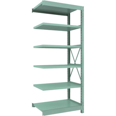 トラスコ中山 TRUSCO 中量ボルト式棚 R3型 W900×D600×H2100 6段 連結 R3-7366B 1台(1個)（直送品）