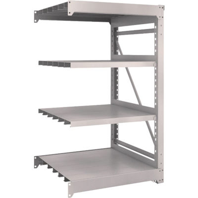 TRUSCO スチールラック M10型重量棚 900X900XH1500 4段 連結 ネオグレー M10-5394B NG 1台(1個)（直送品）
