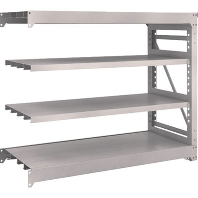 TRUSCO スチールラック M10型重量棚 1500X620XH1200 4段 連結 ネオグレー M10-4564B NG 1台(1個)（直送品）