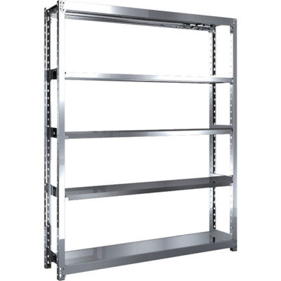 トラスコ中山 TRUSCO ステンレス棚 ステンレス軽中量棚 単体 W1460XD300XH1800 5段 SM2-6535 1台(1個)（直送品）