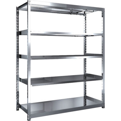トラスコ中山 TRUSCO ステンレス棚 ステンレス軽中量棚 単体 W1460XD600XH1800 5段 SM2-6565 1台(1個)（直送品）