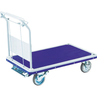 トラスコ中山 TRUSCO 始動アシスト台車 アクセル ペダル式 自在ストッパー付 502NFAJB 1台 489-6319（直送品）