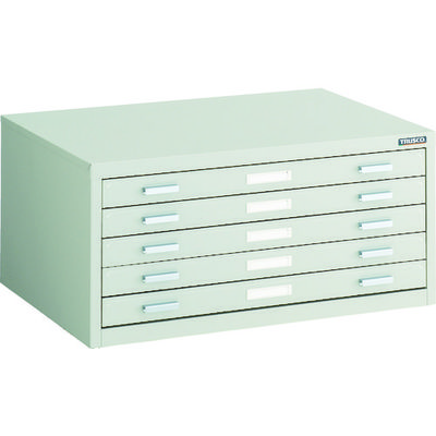 トラスコ中山 TRUSCO マップケース スチール A2X5段 696X480XH330 A2-1W5 1台 504-7617（直送品）