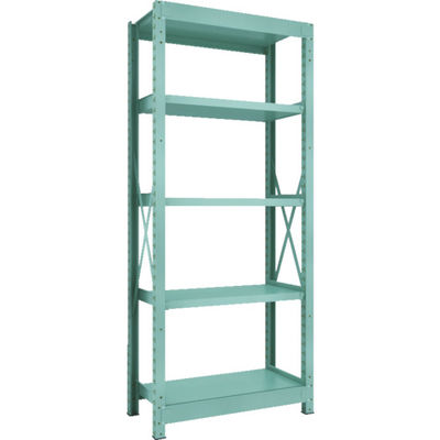 トラスコ中山 TRUSCO R3型中量棚 900X450XH2100 5段 単体 R3-7355 1台(1個) 504-7781（直送品）