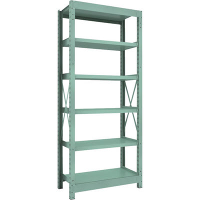 トラスコ中山 TRUSCO 中量ボルト式棚 R3型 W900×D450×H2100 6段 単体 R3-7356 1台(1個)（直送品）