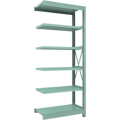 トラスコ中山 TRUSCO 中量ボルト式棚 R3型 W900×D450×H2100 6段 連結 R3-7356B 1台(1個)（直送品）