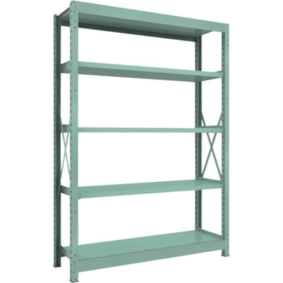 トラスコ中山 TRUSCO R3型中量棚 1500X450XH2100 5段 単体 R3-7555 1台(1個) 504-8044（直送品）