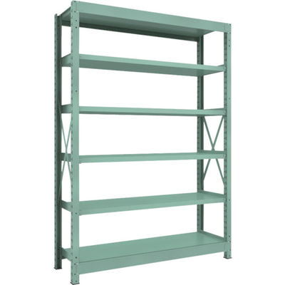 トラスコ中山 TRUSCO 中量ボルト式棚 R3型 W1500×D450×H2100 6段 単体 R3-7556 1台(1個)（直送品）