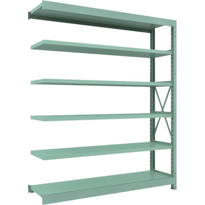 トラスコ中山 TRUSCO 中量ボルト式棚 R3型 W1800×D450×H2100 6段 連結 R3-7656B 1台(1個)（直送品）