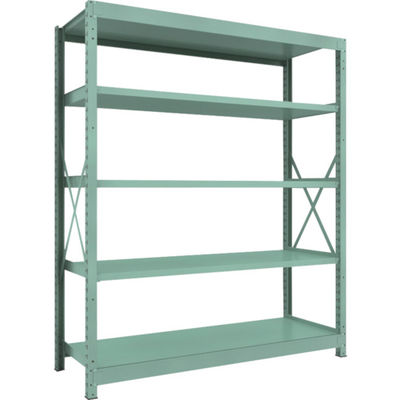 トラスコ中山 TRUSCO R3型中量棚 1800X600XH2100 5段 単体 R3-7665 1台(1個) 504-8133（直送品）