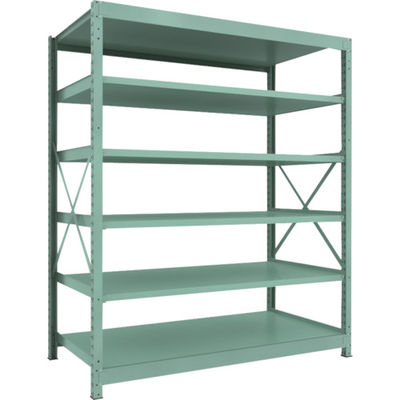 トラスコ中山 TRUSCO 中量ボルト式棚 R3型 W1800×D870×H2100 6段 単体 R3-7696 1台(1個)（直送品）