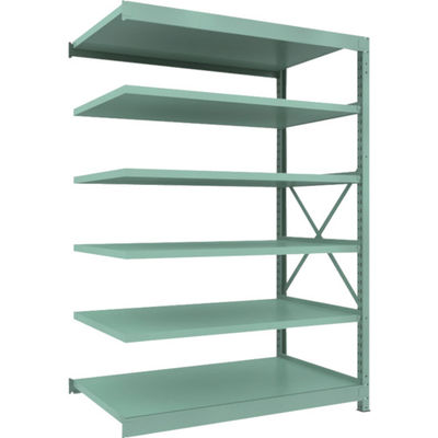 トラスコ中山 TRUSCO 中量ボルト式棚 R3型 W1500×D870×H2100 6段 連結 R3-7596B 1台(1個)（直送品）