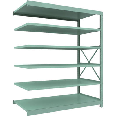トラスコ中山 TRUSCO 中量ボルト式棚 R3型 W1800×D870×H2100 6段 連結 R3-7696B 1台(1個)（直送品）