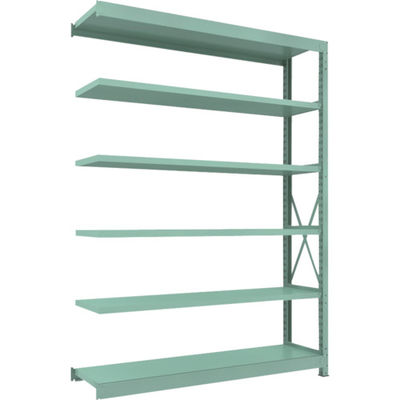 トラスコ中山 TRUSCO R3型中量棚 1800X450XH2400 6段 連結 R3-8656B 1台(1個) 504-8842（直送品）