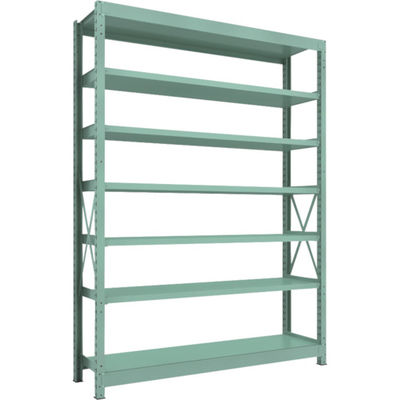 トラスコ中山 TRUSCO 中量ボルト式棚 R3型 W1800×D450×H2400 7段 単体 R3-8657 1台(1個)（直送品）