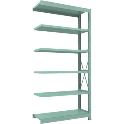 トラスコ中山 TRUSCO R3型中量棚 1200X450XH2400 6段 連結 R3-8456B 1台(1個) 504-8516（直送品）