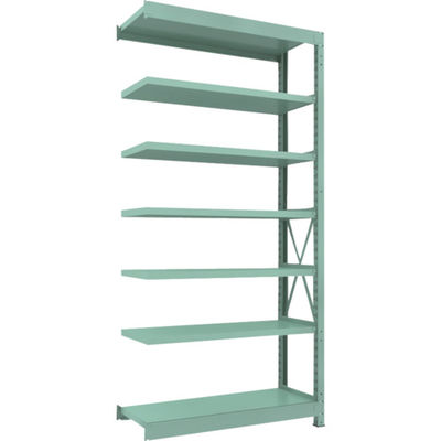 トラスコ中山 TRUSCO 中量ボルト式棚 R3型 W1200×D450×H2400 7段 連結 R3-8457B 1台(1個)（直送品）