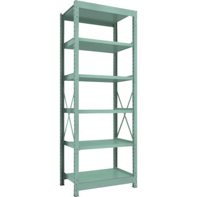 トラスコ中山 TRUSCO R3型中量棚 900X600XH2400 6段 単体 R3-8366 1台(1個) 504-8567（直送品）