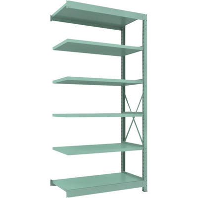 トラスコ中山 TRUSCO R3型中量棚 1200X600XH2400 6段 連結 R3-8466B 1台(1個) 504-8591（直送品）