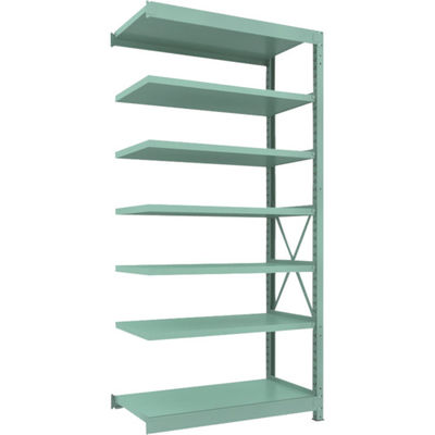 トラスコ中山 TRUSCO 中量ボルト式棚 R3型 W1200×D600×H2400 7段 連結 R3-8467B 1台(1個)（直送品）