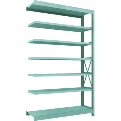 トラスコ中山 TRUSCO 中量ボルト式棚 R3型 W1500×D450×H2400 7段 連結 R3-8557B 1台(1個)（直送品）