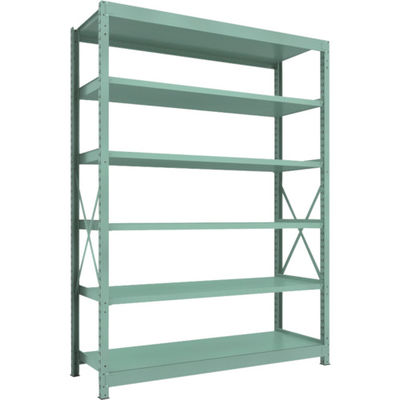 トラスコ中山 TRUSCO R3型中量棚 1800X600XH2400 6段 単体 R3-8666 1台(1個) 504-8907（直送品）