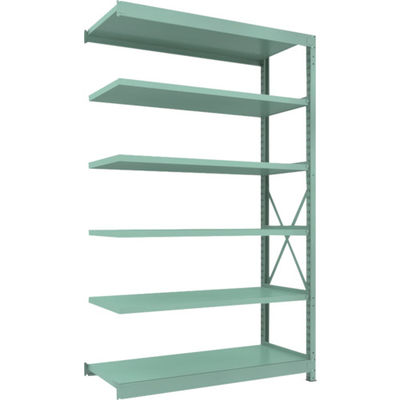 トラスコ中山 TRUSCO R3型中量棚 1500X600XH2400 6段 連結 R3-8566B 1台(1個) 504-8915（直送品）