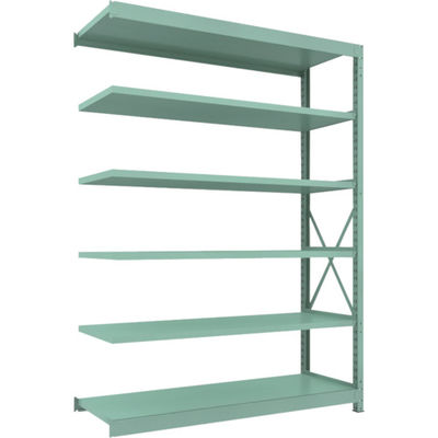 トラスコ中山 TRUSCO R3型中量棚 1800X600XH2400 6段 連結 R3-8666B 1台(1個) 504-8923（直送品）