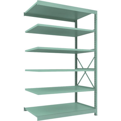 トラスコ中山 TRUSCO R3型中量棚 1500X900XH2400 6段 連結 R3-8596B 1台(1個) 504-8991（直送品）