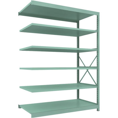 トラスコ中山 TRUSCO R3型中量棚 1800X900XH2400 6段 連結 R3-8696B 1台(1個) 504-9008（直送品）