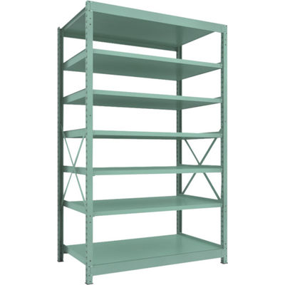 トラスコ中山 TRUSCO 中量ボルト式棚 R3型 W1500×D870×H2400 7段 単体 R3-8597 1台(1個)（直送品）