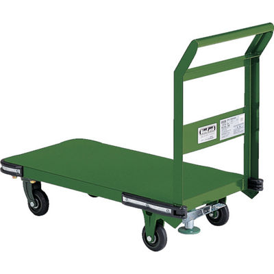 トラスコ中山 TRUSCO 鋼鉄製運搬車 800X450 Φ100鋳物車輪 OH-3 1台 504-9407（直送品）