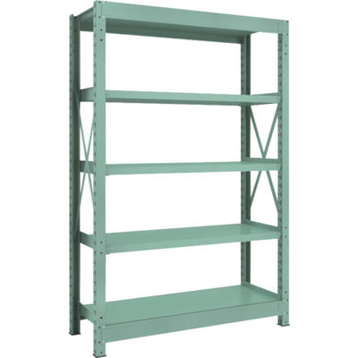 トラスコ中山 TRUSCO 中量ボルト式棚 R3型 W1200×D450×H1800 5段 単体 R3-6455 1台(1個)（直送品）