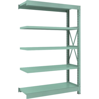トラスコ中山 TRUSCO 中量ボルト式棚 R3型 W1200×D450×H1800 5段 連結 R3-6455B 1台(1個)（直送品）