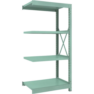 トラスコ中山 TRUSCO R3型中量棚 900X600XH1800 4段 連結 R3-6364B 1台(1個) 505-1541（直送品）