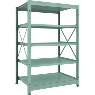 トラスコ中山 TRUSCO 中量ボルト式棚 R3型 W1200×D870×H1800 5段 単体 R3-6495 1台(1個)（直送品）