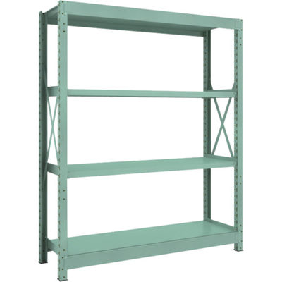 トラスコ中山 TRUSCO R3型中量棚 1500X450XH1800 4段 単体 R3-6554 1台(1個) 505-1681（直送品）