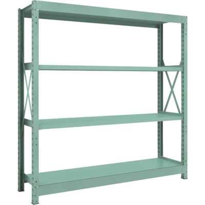 トラスコ中山 TRUSCO R3型中量棚 1800X450XH1800 4段 単体 R3-6654 1台(1個) 505-1690（直送品）