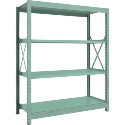 トラスコ中山 TRUSCO R3型中量棚 1500X600XH1800 4段 単体 R3-6564 1台(1個) 505-1762（直送品）