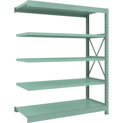 トラスコ中山 TRUSCO 中量ボルト式棚 R3型 W1500×D600×H1800 5段 連結 R3-6565B 1台(1個)（直送品）