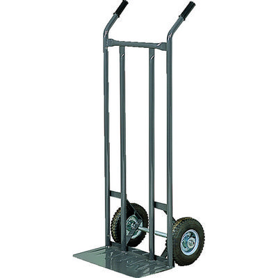 トラスコ中山 TRUSCO スチールパイプ製二輪車 均等荷重150kg H1210 すくい板205×470 3011 1台 505-4931（直送品）