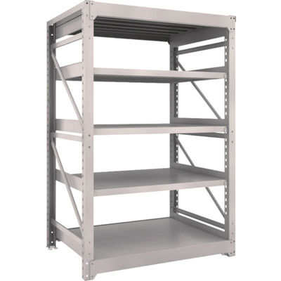 TRUSCO スチール製重量ボルト式棚 M10型 W1200×D900×H1815 5段 単体 ネオグレー M10-6495 NG（直送品）