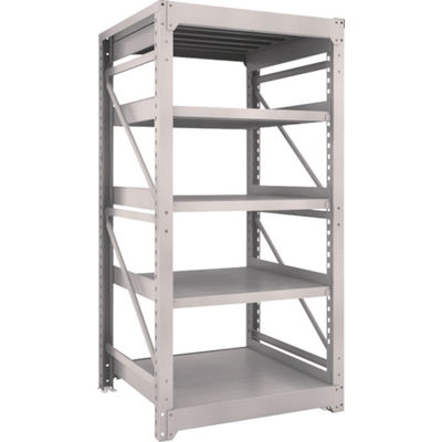 TRUSCO スチール製重量ボルト式棚 M10型 W900×D900×H1815 5段 単体 ネオグレー M10-6395 NG（直送品）