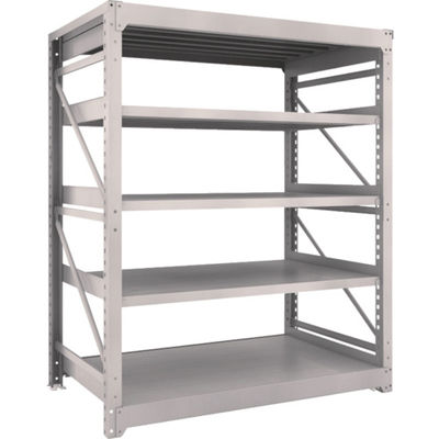 TRUSCO スチール製重量ボルト式棚 M10型 W1500×D900×H1815 5段 単体 ネオグレー M10-6595 NG（直送品）