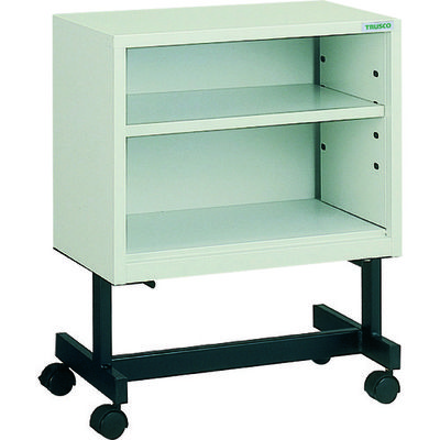トラスコ中山 TRUSCO オープン型収納ケース キャスター付 502×302×616 DM50-2C 1台 507-2611（直送品）