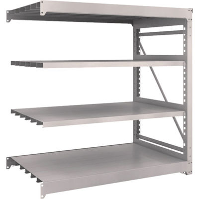 TRUSCO スチールラック M10型重量棚 1500X900XH1500 4段 連結 ネオグレー M10-5594B NG 1台(1個)（直送品）